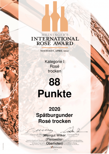 Meiningers Rosé Preis – der Zweite