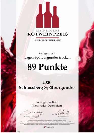Meiningers Rotweinpreis und Vinum